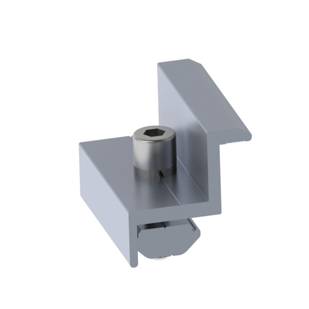 Клипс за мини релса краен комплект AR2-EC05-30